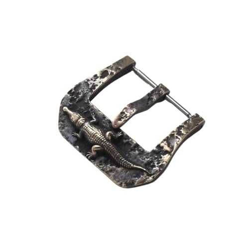 Boucle en Bronze pour sangle cuir au quotidien style baroudeur
