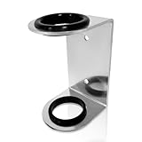 Srehloe Flashlight Hanger Holder Wall Mount Bracket Suitable for Enclosed Race Trailer Automotive Mechanics Shop Aluminum Silver