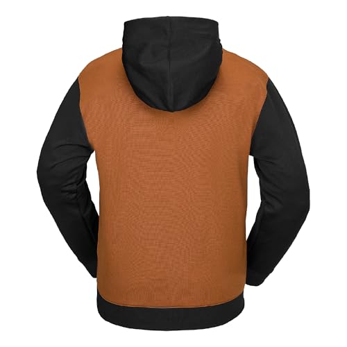 Volcom Men's Hydro Fleece Riding Hoodie – Water-Repellent Sweatshirt with Storm Hood & Thumbholes3