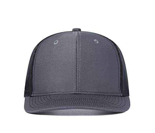 Image of Quanhaigou Trucker Hat - Mesh Snap Back - Unisex Adjustable Baseball Cap - Outdoor Hats for Men Women