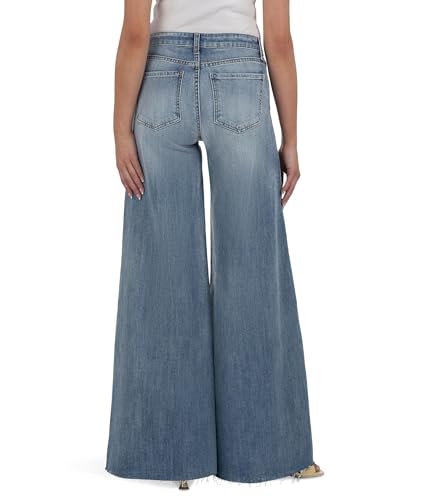 KUT from the Kloth Women's Blake High Rise Super Wide Leg3