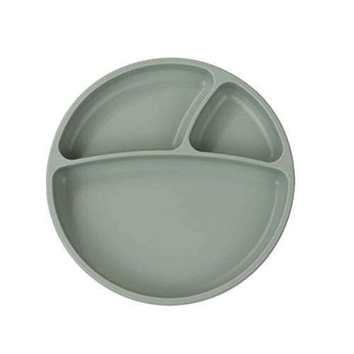 Minikoioi Portions River Green 101050007 Dinner Plate Divided into Sections