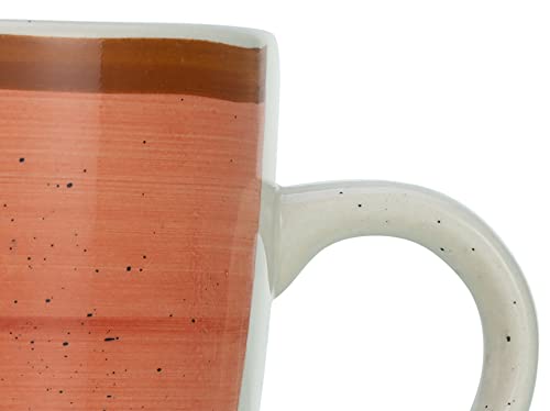 CreaTable, 22851, Serie COUNTRY, 24-teiliges Geschirrset für 6 Personen, Kombiservice aus Steinzeug, spülmaschinen- und mikrowellengeeignet, Qualitätsproduktion