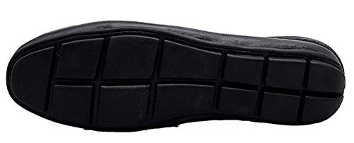 Image of Go Tour Mens Mules Clog Slippers Breathable Punching Leather Slip on Shoes Casual Loafers