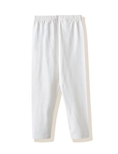 Image of Amazon Brand - Symbol Girl's Cotton Jersey Stretchable Leggings | Ankle Length | Aged 2-14 Years