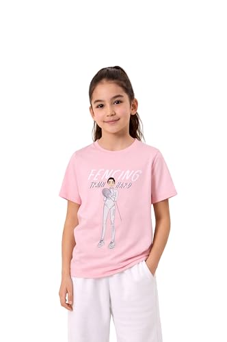 Image of KlothoMAIA Fencing Graphic T-Shirt for Girls