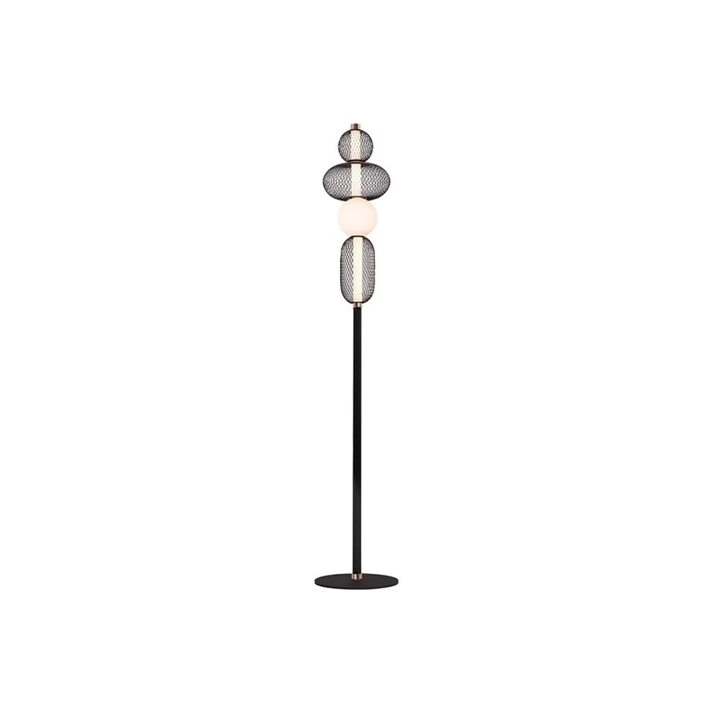 EINES Floor Lamp Tall Lamp Sofa Living Room Floor Lamp Hollow Atmosphere Bedroom Decoration Vertical Lamp Vertical Industrial Lights