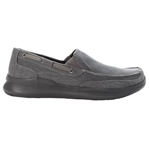 Image of Propet Mens Viasol Slip On Casual Shoes - Grey