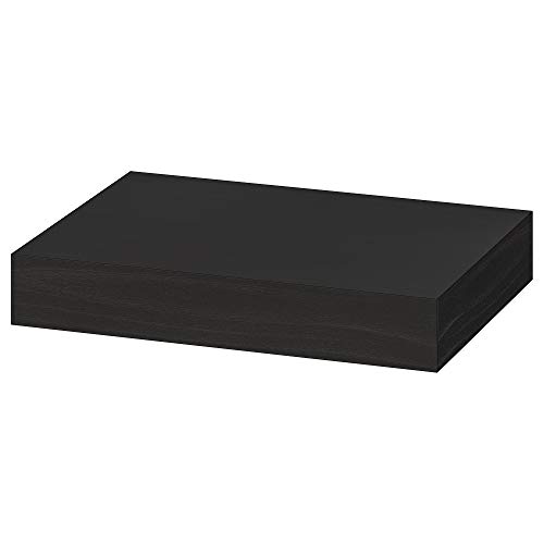 ProTuning Estante de pared LACK 30x26 cm, negro-marrón