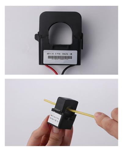 Transformador de corriente de 10mm que optimiza la lectura de 40A a 20mA en cuadros eléctricos 3