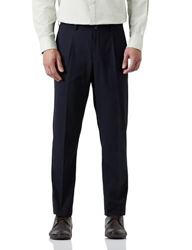 Image of Amazon Brand - Symbol Men Men's Stretchable Formal Pants | Trousers (Regular Fit)