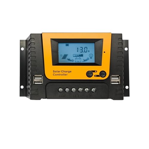 Régulateur solaire PWM 20A idéal pour l'autonomie en camping-car et batterie lithium 12V/24V