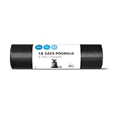 jour sacré  Tous les jours Sacs Poubelle à Liens Classiques 10x50L