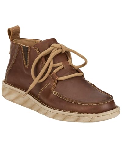 Tony Lama Men's Estancia Lace-Up Chukka Boot Moc Toe - TLC510 8 D(M) US Brown