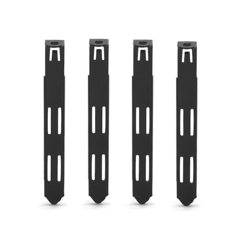 LQI Headlight Mounting Installation Retainer Tab Clips 4pcs Compatible with Ford Mustang or Cobras 1999-2004 XR3Z-13N020-AA Black Iron