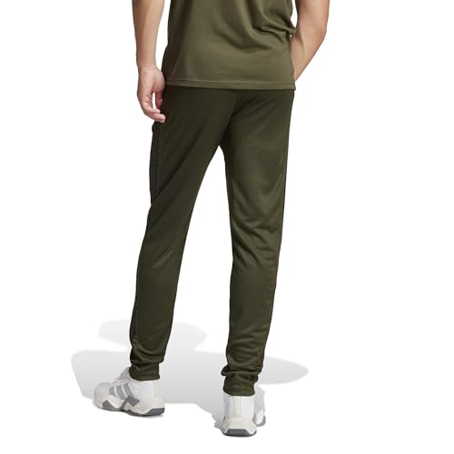 adidas Herren Train Essentials 3-Stripes Training Pants, Night Cargo/Black, M – Ansicht 2