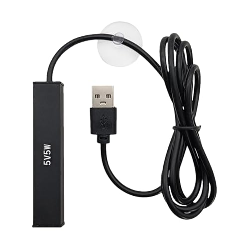 Riscaldatore preimpostato per acquario, riscaldatore compatto per tartarughe, riscaldatore per acquario, riscaldatore preimpostato per pesci tropicali, piante acquatiche e tartarughe