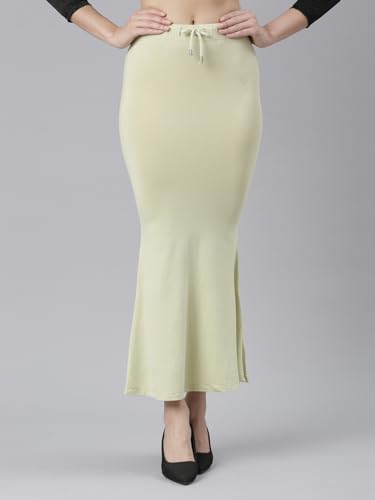 Image of TWIN BIRDS Saree Shapewear for Women | Super Soft Viscose Elastane Saree Petticoat Skirt | Stretchable & Comfortable SareeShaper