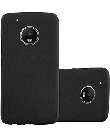 Image of Mobile Back Cover Case for Motorola Moto G5 Plus (5.2 inch), Xt1684, Xt1685, Xt1687 (Silicone Case|CameraProtection|Black SC1510)