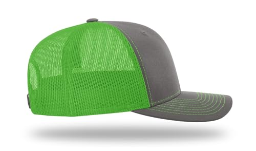 Image of Richardson 112 Trucker Hat - Premium Blank Baseball Cap, Adjustable Snapback Hat - Structured Six Panel Richardson Blank Hats