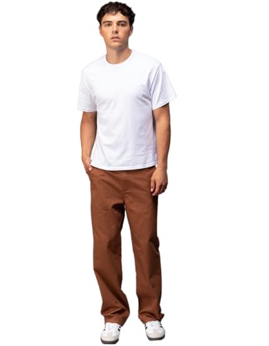 Rsq Mens Loose Chino Pants, Toffee, 30X32