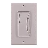 Cooper SM600LA Master Smart Dimmer, 1-Pole, 120V, 600W, Incandescent, Light Almond
