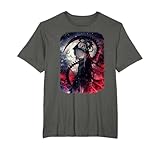Anime gótico cráneo niña esqueleto mujer fantasía otaku Camiseta
