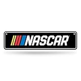Rico Industries NASCAR Racing Metal Street Sign 4" x 15" Home Décor - Bedroom - Office - Man Cave