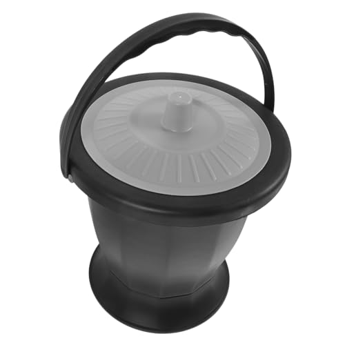 ERINGOGO 便器痰盆 キャンプ用トイレ おむつバケツ おしっこポット ベッドパンチャンバーポット ベッドサイドの小便器 ポータブルトイレ 尿バケツ キャンプ用小便器 小便器ボトル 採尿ホルダー