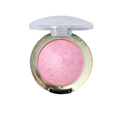Image of Milani Baked Blush, Updated Powder Blush for Cheeks, Cruelty Free Makeup - Shape, Contour & Highlight Face for a Shimmery or Matte Finish - Pink Panna Cotta