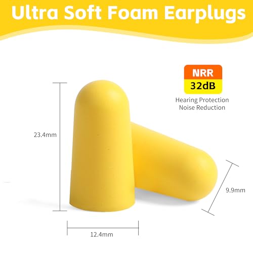 Bouchons d'oreille pour dormir au calme MAXWORKS 51064 en mousse polyuréthane - 5