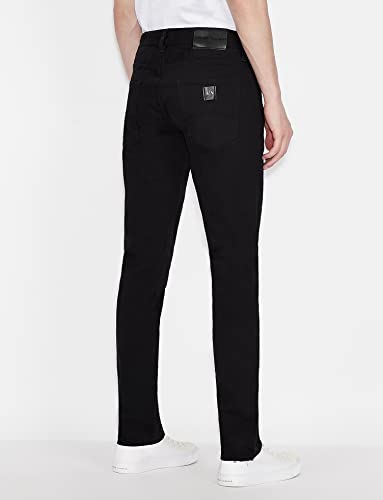 A|X ARMANI EXCHANGE Men's 5 Pocket Stretch Twill Slim Denim4
