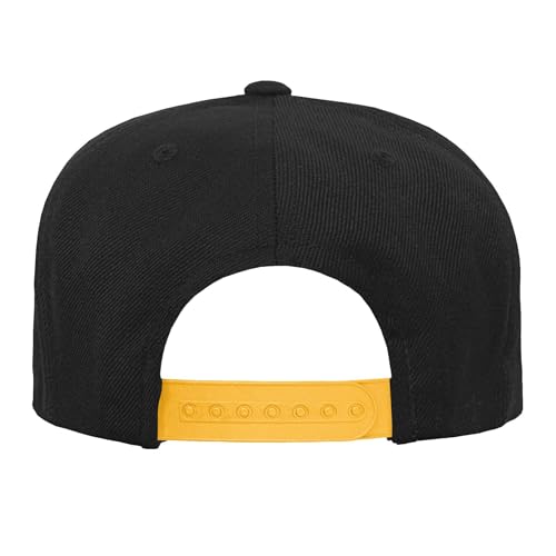 Outerstuff NFL Kids Youth 8-20 Official 2-Tone Snapback Hat Cap (US, Alpha, One Size, Pittsburgh Steelers) - Image 3