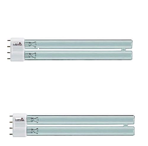 Koi- und Bonsaipark Herdecke 2 x UVC PL-Ersatzlampe für UVC-Geräte Oase Osaga Aquaforte etc. (UVC Set 36 Watt)