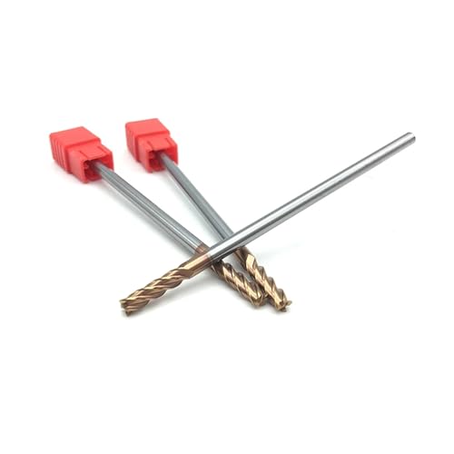 Fraise en carbure de tungstène HRC60 pour finitions de moules et matrices - 3