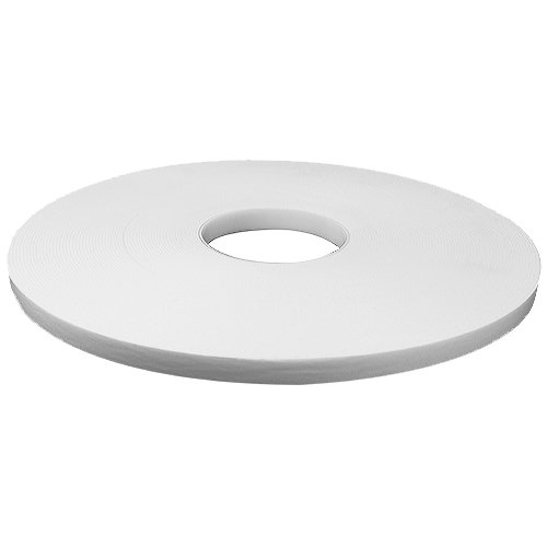 Double Sided Foam Adhesive Tape, 1/16 Thick, 108' Length, 1/2 Width, White