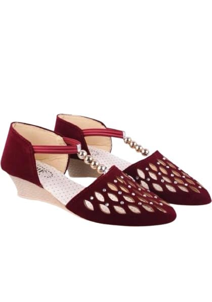 XMARTY Women & Girls Belly | Stylish Heel Jutti F | Elegant Design, Comfortable Fit, Perfect Touch to Outfits for Girls & Womens (Pack of 1)