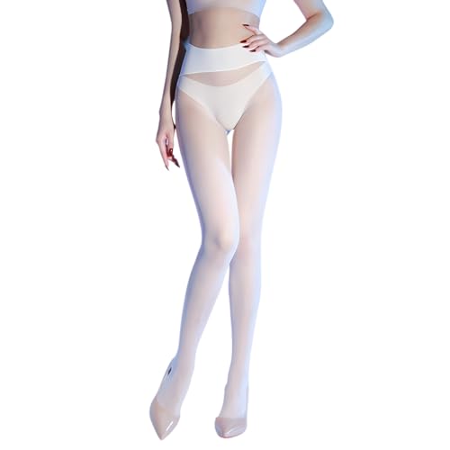 Image of Sheer Seamless Pantyhose for Women Matte Control Top Pantyhose 360Seamless Ultra-Thin Tights