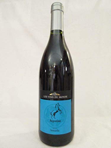 - une bouteille de vin les vins du monde rouge 2012 - mendoza argentine