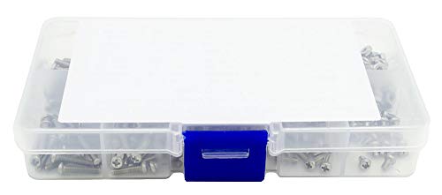 Écrous métriques M2.5 assortiment de vis cruciformes 300 pièces - 8