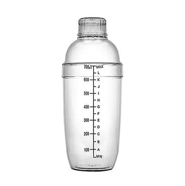 Cocktail Shaker | 700 ml | Multi-Purpose Manual Hand Shaking for Home Bartender Tool- Drink Shaker Cocktail Bottle