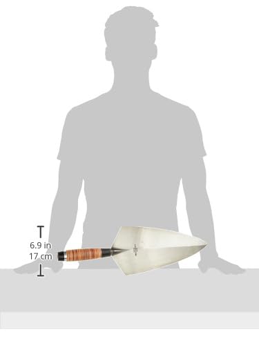 Marshalltown 12 Maurerkelle Philadelphia Style -Ledergriff, Mehrfarbig