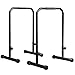 Yaheetech Barres de Dips Poignée Antidérapante Barre Détachable Ajustable Hauteur 90cm Charge Max 227 kg Idéal pour Musculation