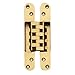 Sugatsune Concealed Hinge-Polished Brass