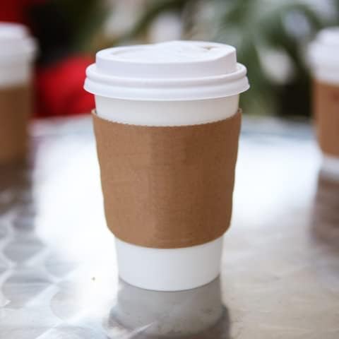 Traditional Cup Jacket for 10 oz. - 20 oz. Cups, Kraft (1000)