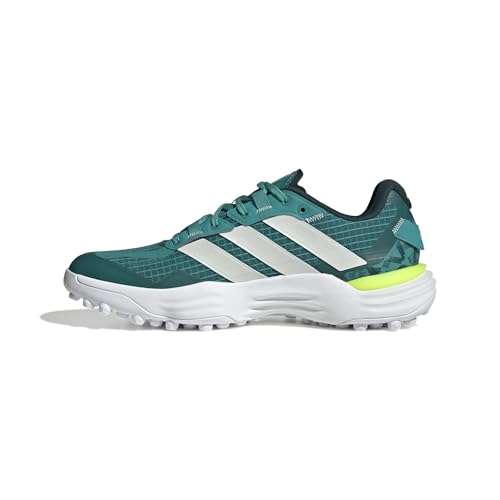 Adidas Mixte Adipower Hockey 3, Pure Teal/Zero met./Aurora Ivy, 38 2/3 EU