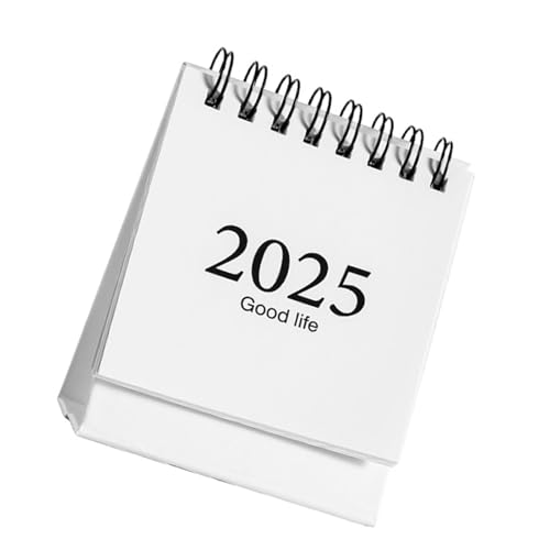 2024-2025デスクトップカレンダーデスクカレンダー英語スタンディングマンスリーカレンダー年次プランナースクールオフィス用品