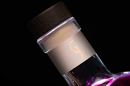 Gin Premium Geschenk für Männer & Frauen - Paket 2 Flaschen Mit 23K Blattgold - Premium & Violet - Mediterran Botanicals… – Bild 6
