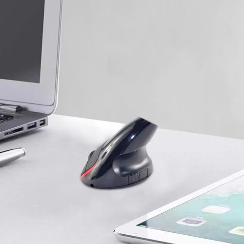 Mouse de precisión inalámbrico vertical con diseño reductor de fatiga 3