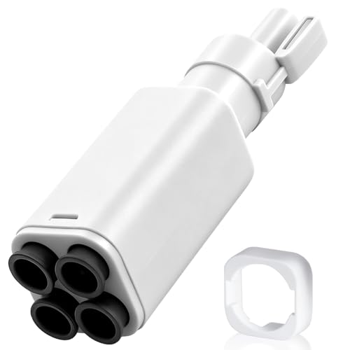 YIBEICO Upgrade ABS 4-in-1 PTFE Adapter Replacement for Bambu Lab A1/A1mini